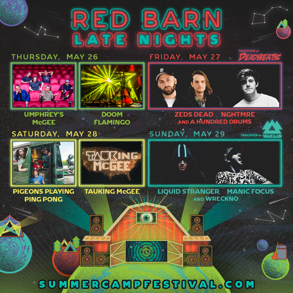RED BARN LATE NIGHT SHOWS